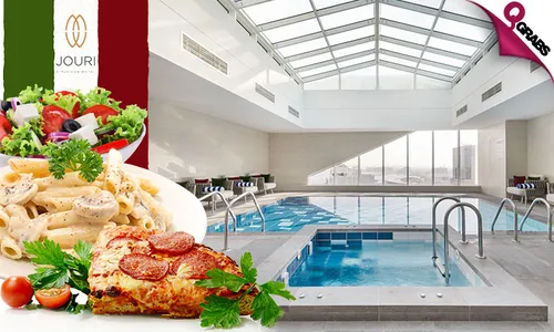 Italian Lunch with Pool Access at Jouri A Murwab Hotel!